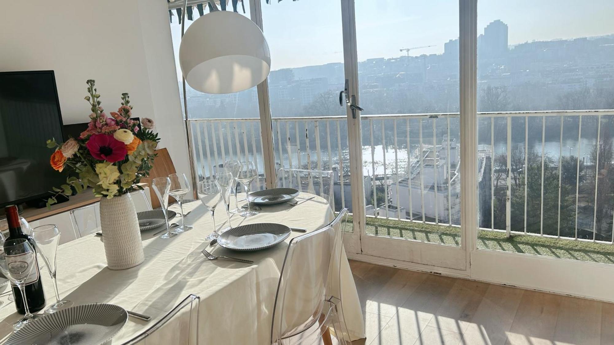 Apart 2 Rooms Sunny Paris Close To Metro บูโลญบียองกูร์ ภายนอก รูปภาพ